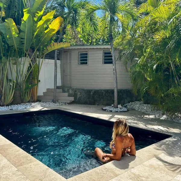 Mahi-Mahi Lodge, piscine privee, orient bay, hôtel à La Baie-Orientale