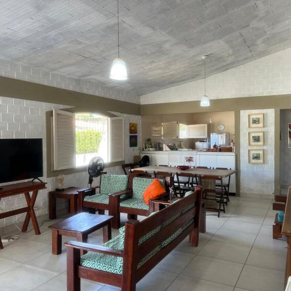 Casa ampla - 4 quartos com ar-condicionado - 70m da praia, Itamaracá - Foto 5