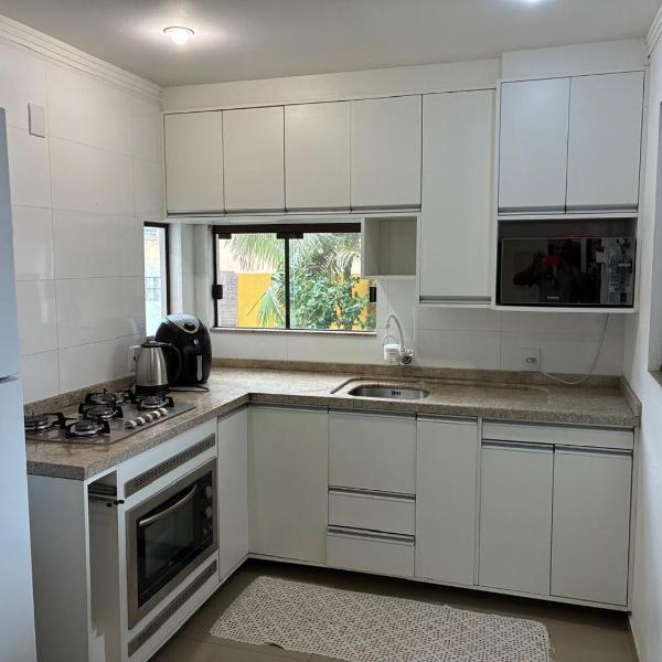Confortável casa 3d com piscina, ideal para 6 pessoas 650 mt Praia - Foto 5
