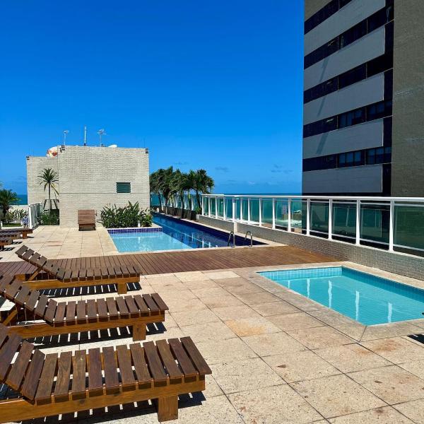 APTO 3 Quartos e escritório HOMEOFFICE - BEIRA MAR