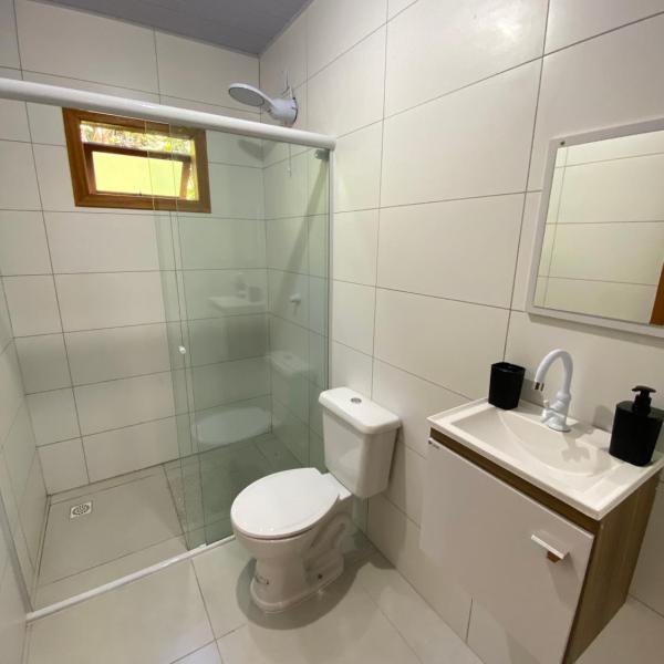 Casa de Madera 01 MARISCAL a 400 m da praia 2 quartos 1 banheiros - Foto 3