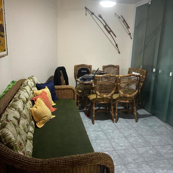 Apartamento Pé na areia em Praia Grande