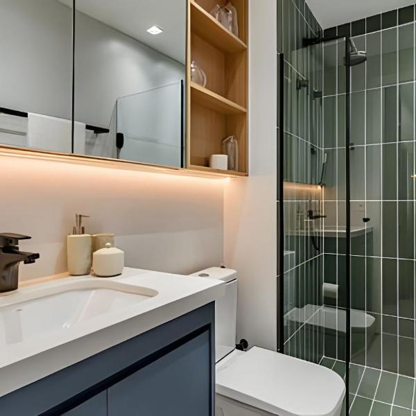 Quarto + Cozinha Completa e Piscina no 15º Andar - Foto 3