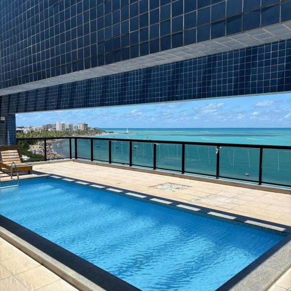 2 suites e VISTA FRONTAL da orla - pajuçara 2 GAR Adm Nutelss - Foto 4