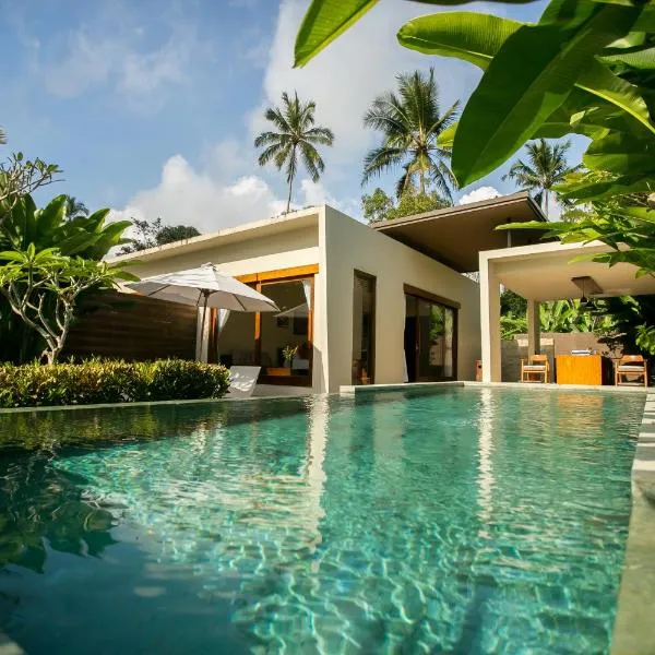 Senetan Villas and Spa Resort, hótel í Payangan