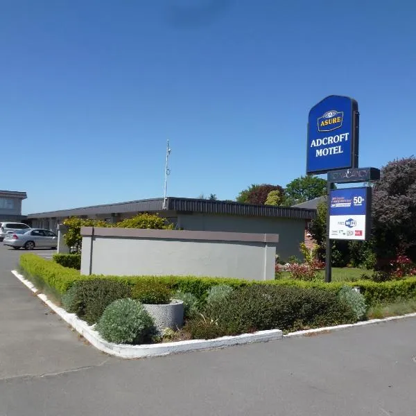 ASURE Adcroft Motel, hotel em Ashburton