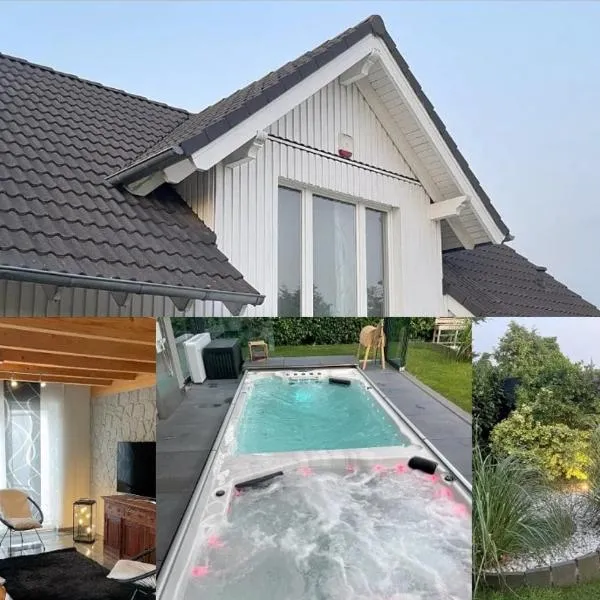 Wellness-Villa-Eifel 3 Schlafzimmer, hótel í Mechernich