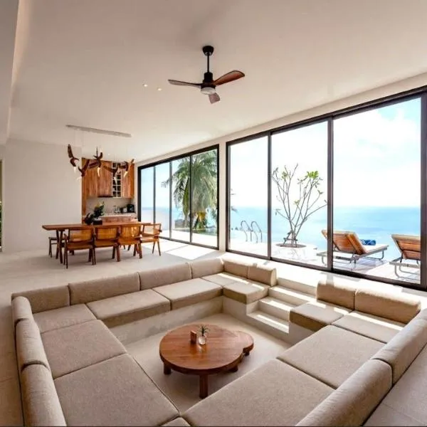 Anzhu Seamate Villa Samui, hotel in Lamai