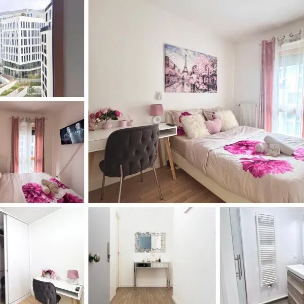 chambre avec salle de bain privée au cœur de La Défense, hotel in Nanterre