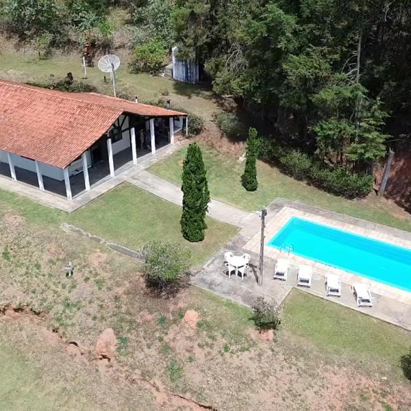 Rancho c/ piscina, churrasqueira, natureza e lazer - Foto 2