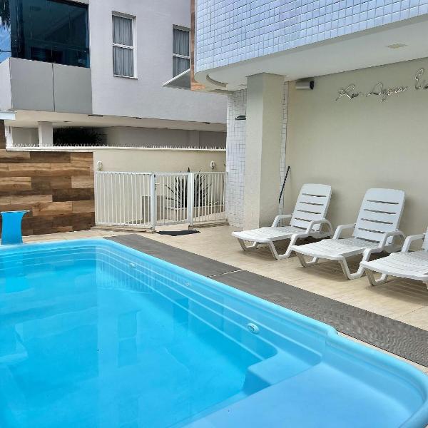 Lindo! Apto com piscina na praia de Palmas - CI02J