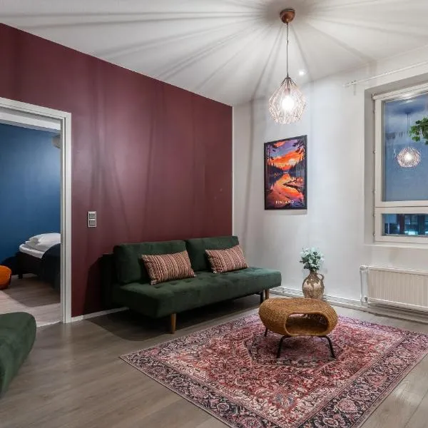 Apartment Kieppi - Rovaniemi Downtown - Sauna & Parking, hotell Rovaniemis