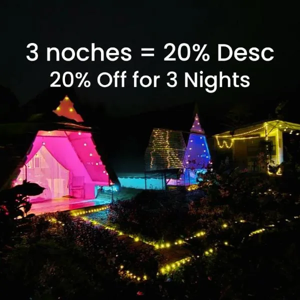 Flora Glamping de Abuela, hotel en Fortuna