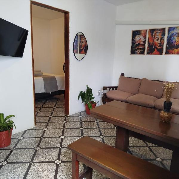Sunset Flats - Flat de 2 quartos bem perto das praias e na rua Pituba 1- Cari
