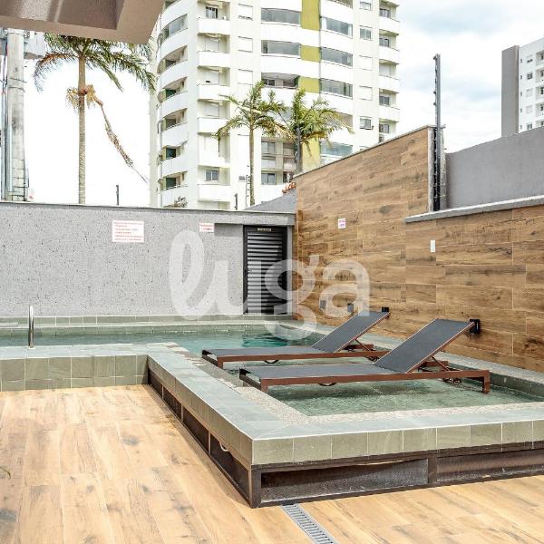 LUGA: Studio com Churrasqueira e ótima localização