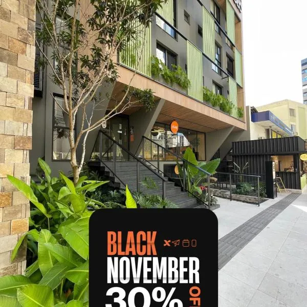 Xtay Oslo Florianópolis - Estúdio Completo para Dois, Próximo ao Litoral，位于弗洛里亚诺波利斯的酒店