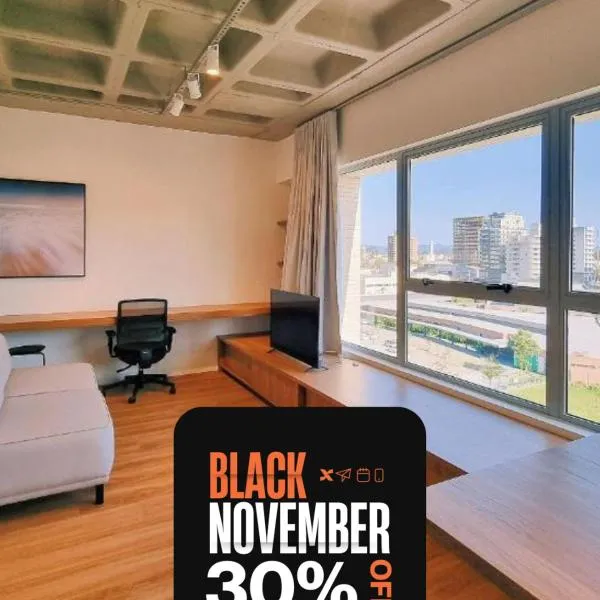 Atrium Studios by Xtay - Tranquilo, Completo e Com Tudo por Perto, hotel v destinaci Palhoça