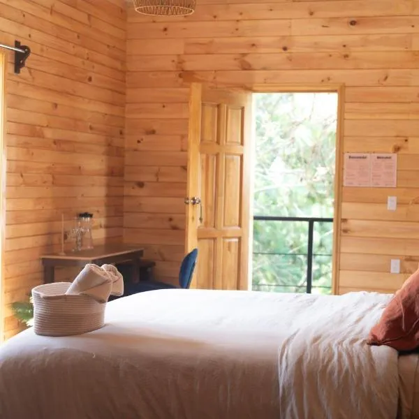 San José del Pacífico- Cabañas Camino al Cielo 1, hotel v destinaci San Mateo Río Hondo