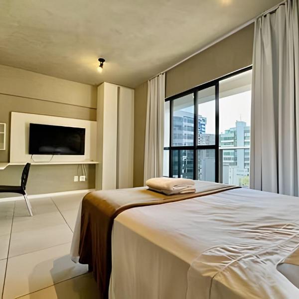 Apê próximo a praia, com ar, piscina, jacuzzi - Foto 2