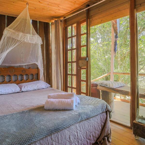 Quinta do Vale- Cabana dos Esquilos: Lago, Cascata - Foto 2