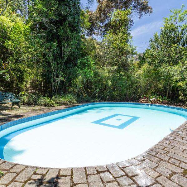 Casa com Piscina, Churrasqueira, Jogos e Lareira - Foto 4
