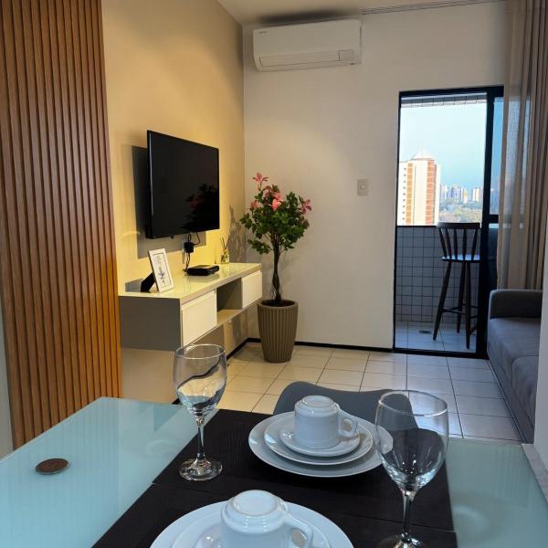 Flat 1106 próximo à praia - Condomínio Biarritz - Foto 5