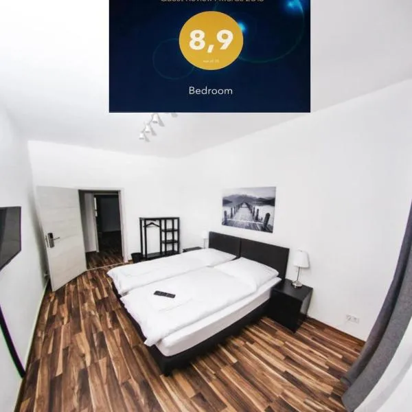 Bedroom, hotelli Nürnbergissä