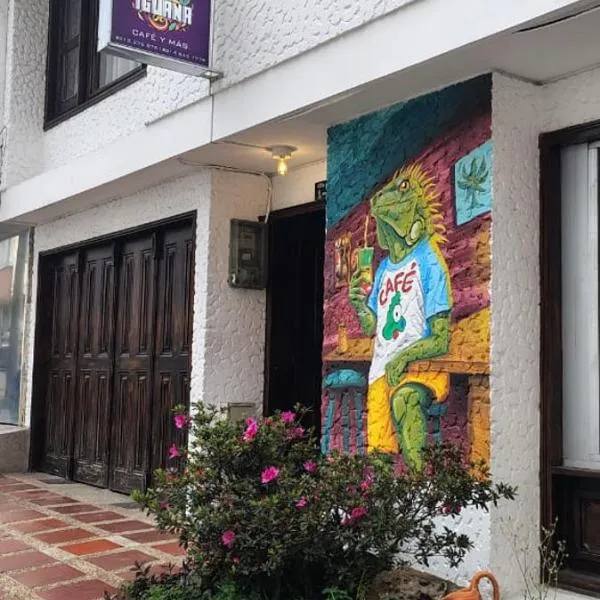 La iguana café y más，位于佩雷拉的酒店