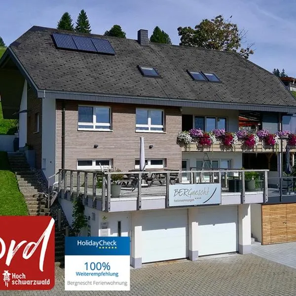 Bergnescht - Dein Wohnfühlort im Schwarzwald, hotel in Todtnauberg