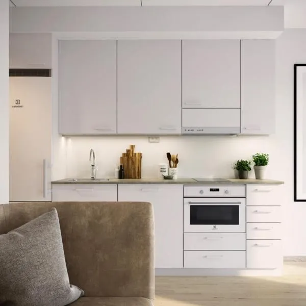 Brand new studio apartment on Kakola hill, hotel v destinaci Turku