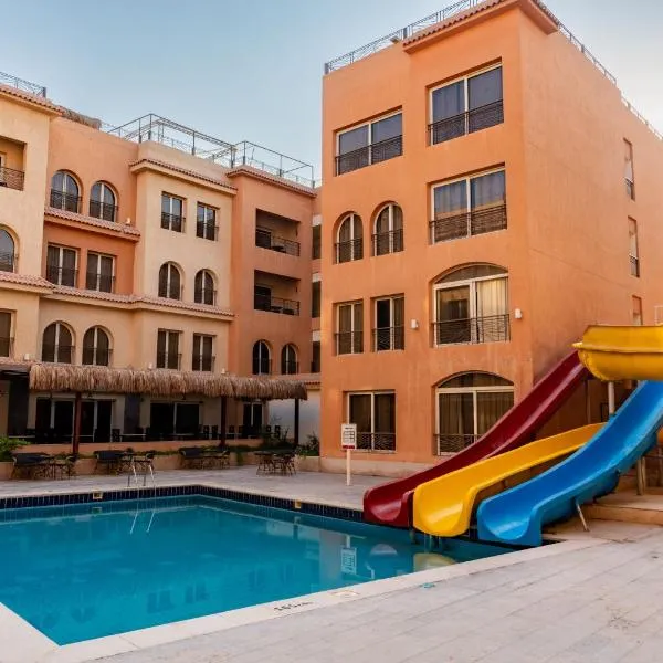 Continental Rosa Boho Hotel And Aqua Park, hotel en Hurghada