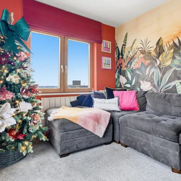 Penthouse Botanica- Wyndale Signature Stays，位于伯明翰的酒店