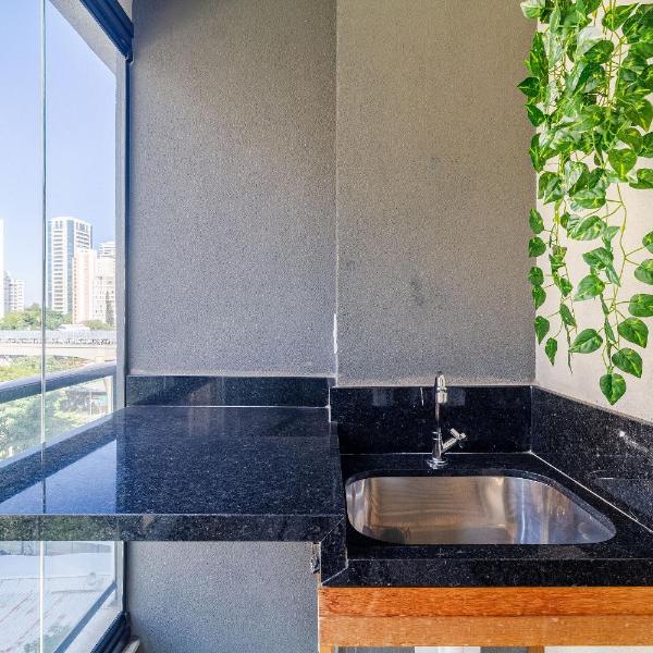 CB57 Apartamento Luxo Próx Aeroporto Brooklin Moema V Olímpia - Foto 3