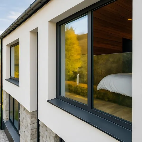 ZenArden - Ninglinspo Valley view Lodge: Aywaille şehrinde bir otel