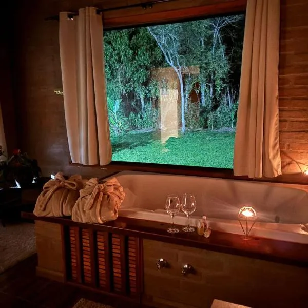 Hidromassagem com vista Lareira e Café da Manhã, hotel v destinácii Santo Antônio do Pinhal