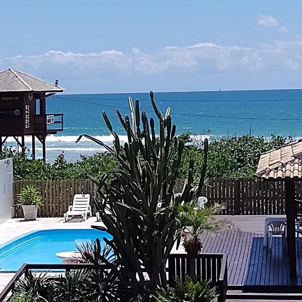 Pé na areia - Apartamento frente Praia dos Ingleses Norte