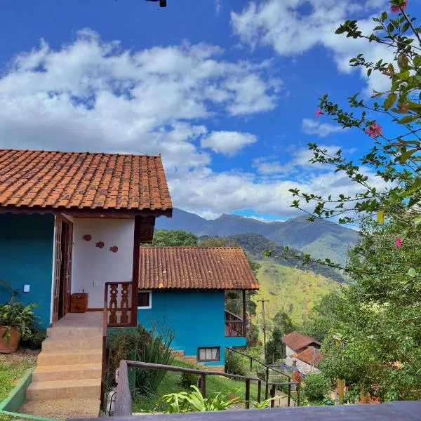Chalés Cerejeira, vista para a Pedra Selada, Hotel in Visconde de Mauá