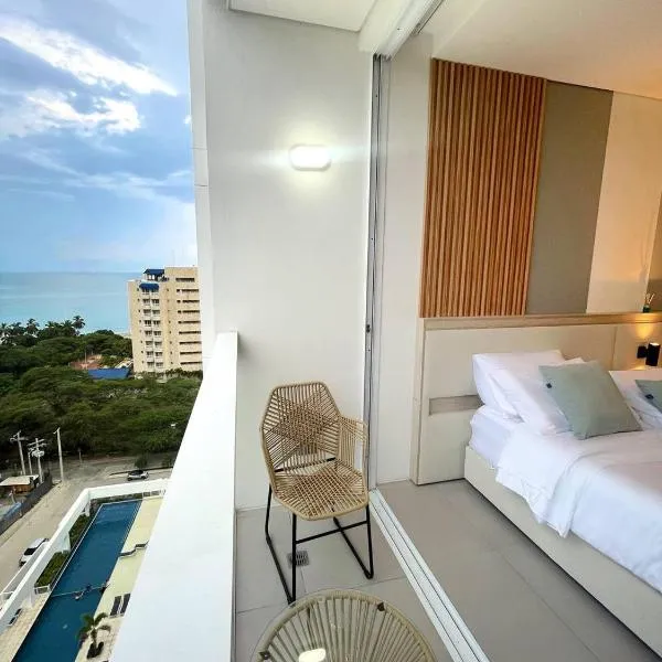 Suite Moderna a100 Metros de la Playa en Bello Horizonte，位于Playa Bello Horizonte的酒店