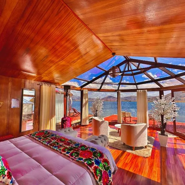 Uros Qhantany Lodge, hotel in Puno