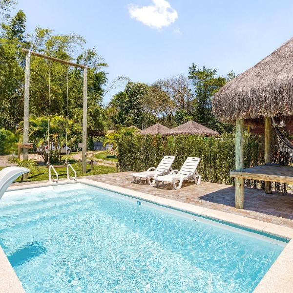 LUGA Cabana Tucano - Com piscina e área gourmet