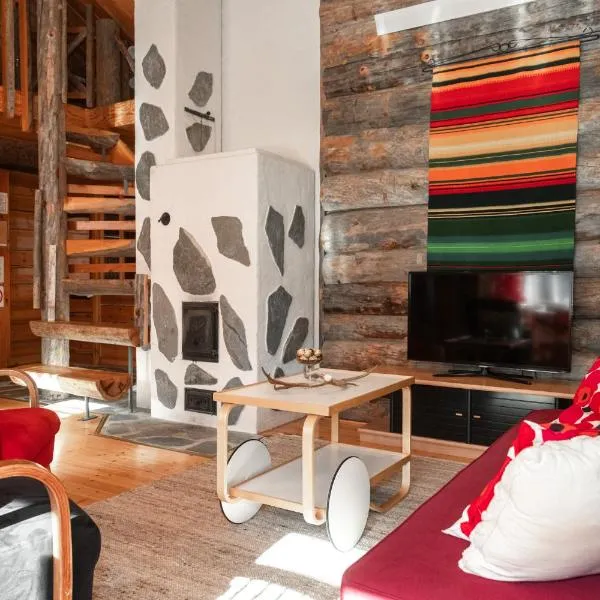 Villa Talvikolo - Spacious 2BR Cabin with Sauna، فندق في روكا