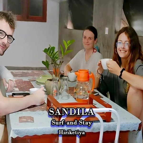 Sandila Surf and Stay - Hiriketiya, ξενοδοχείο σε Dikwella