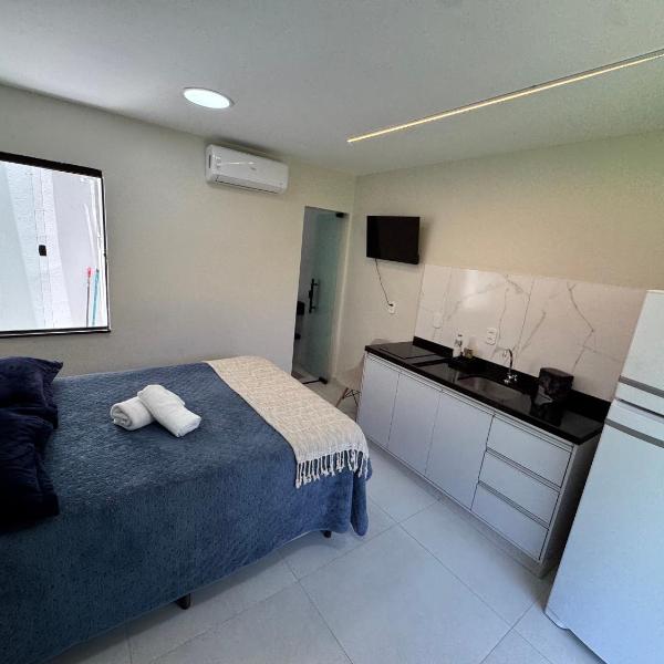 Studio Top no Residencial Porto Mar