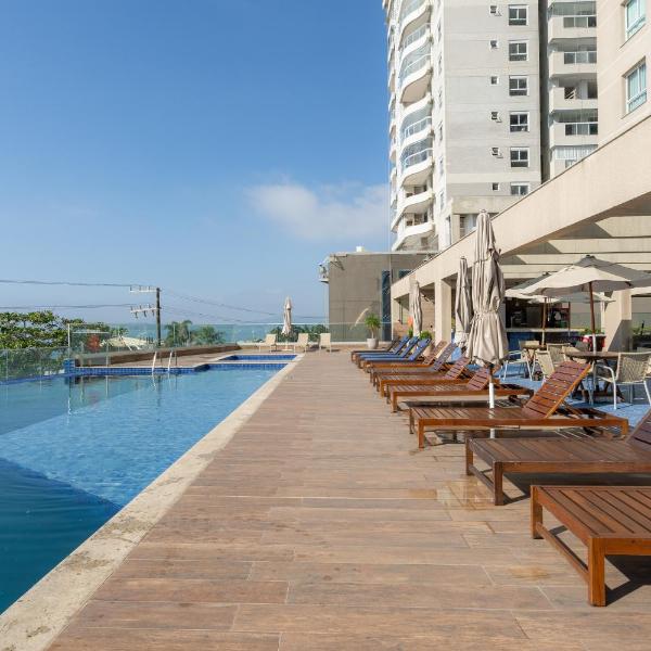 Apartamento em condomínio HOME CLUB, cozinha completa, PISCINA , JACUZZI e SAUNA, ACADEMIA, quadra de esportes playground infantil, salão de jogos a 40m da PRAIA e 15min do Beto Carreiro - Foto 3