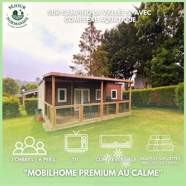 Houlgate - 279 - Magnifique Mobilhome 6 personnes sur Camping 5 étoiles, hotel in Houlgate