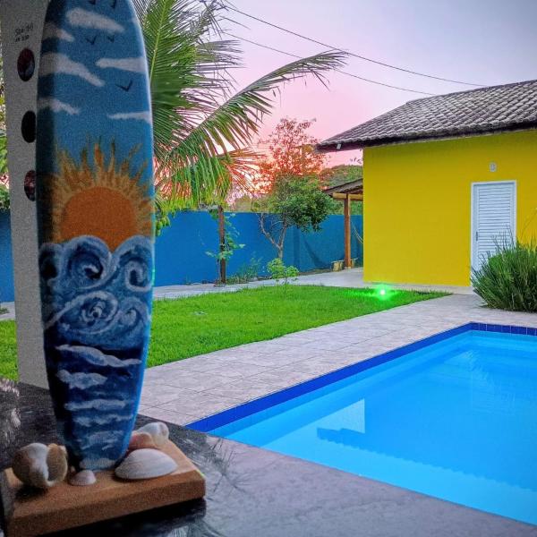 Casa com piscina em Itapoá 8 pessoas 500 m do mar