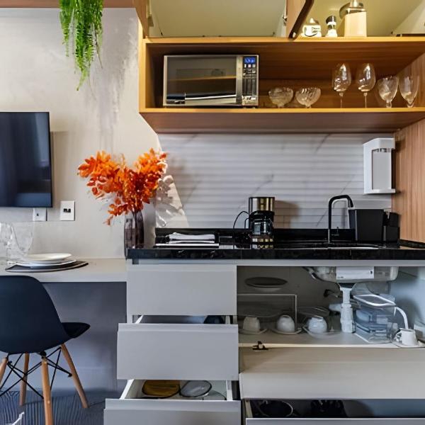 F601 Apartamento Luxo com vaga e piscina Prox Faria Lima, Vila Madalena e Metrô - Foto 5