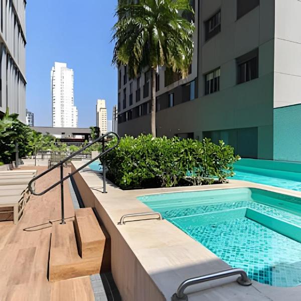 F601 Apartamento Luxo com vaga e piscina Prox Faria Lima, Vila Madalena e Metrô - Foto 4