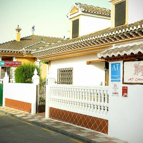 Apartamentos Turísticos Cúllar Vega, hotel v destinaci Suspiro del Moro