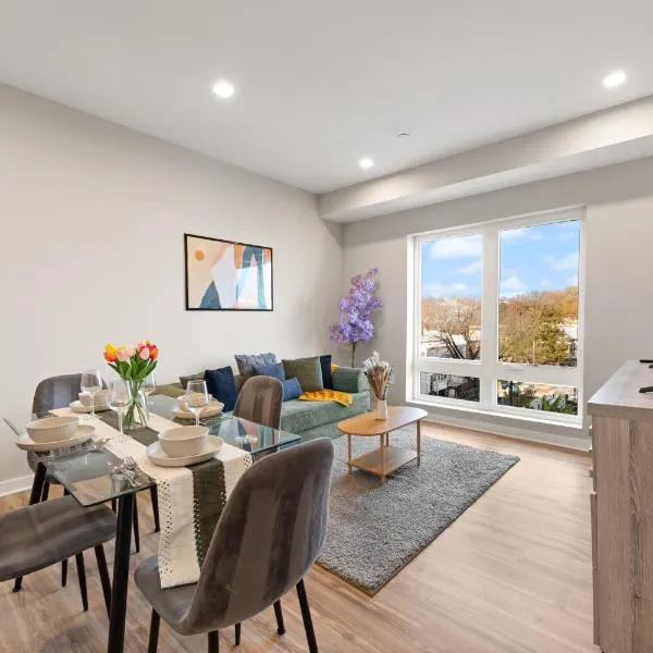 वाशिंगटन में, होटल Union Market Lux 2BD Condo
